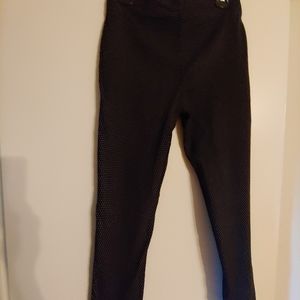 Chico's Black w/ White Polka Dot Pants